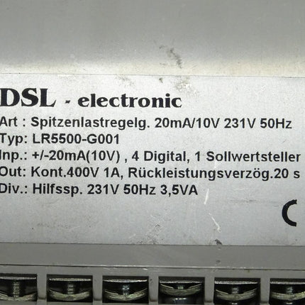 DSL electronic LR5500 Spannungsschutzrelais Relais LR5500-G001