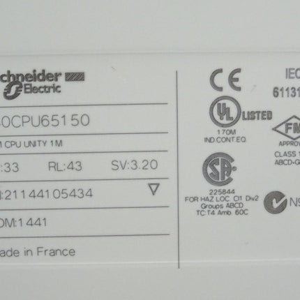 Schneider Electric 140CPU65150 Prozessor Quantum 65150