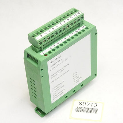 Stefan Badur electronic Filter-Modul V1.0 / K.E0001.896.18.00