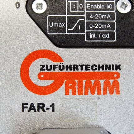 Grimm Zuführtechnik FAR-1 Regelgerät