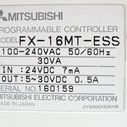 MItsubishi Programmable Controller FX-16MT-ESS