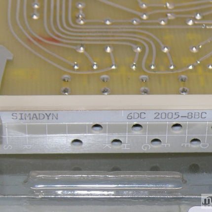 Siemens 6DC2005-8BC Simatic C2 6DC2 005-8BC Simadyn