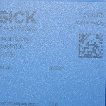 Sick Sicherheitssteuerung Flexi Compact 1085356 FLX0-GPNT100 / Neu OVP