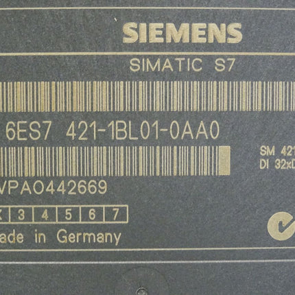 Siemens SM421 6ES7421-1BL01-0AA0 6ES7 421-1BL01-0AA0