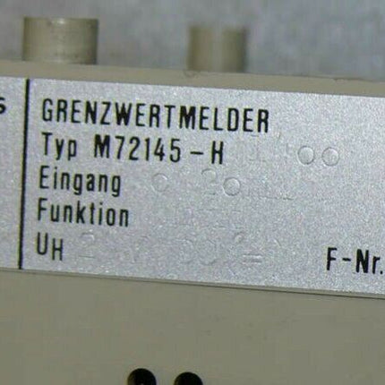 Siemens Grenzwertmelder M 72145-H 1400 / M72145-H1400