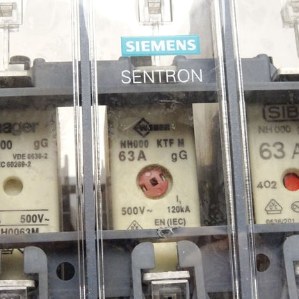 Siemens 3NP1133-1BC10 Sentron Sicherungslasttrennschalter