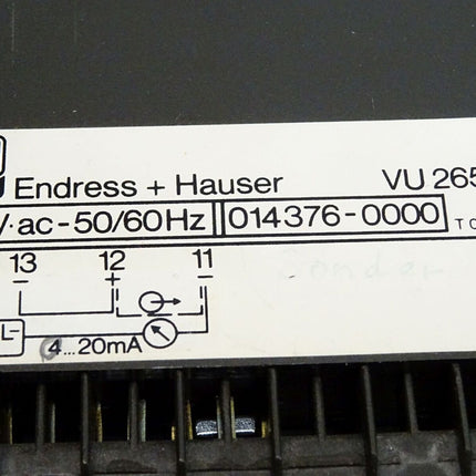 Endress+Hauser VU2650 Anzeigegerät