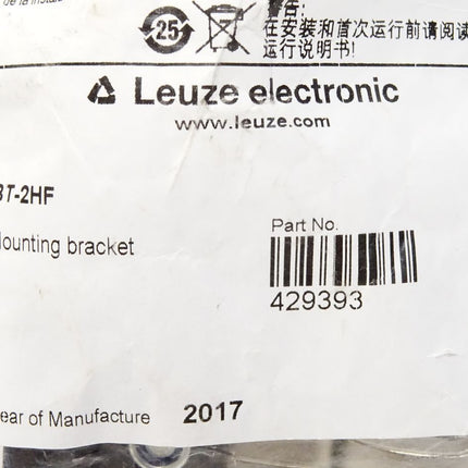 Leuze electronic BT-2HF 429393 Set Halterung / Neu OVP