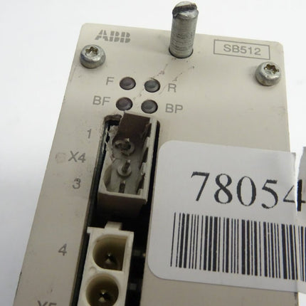 ABB Industrial Systems SB512 3SBSE002098R1 Power Supply Stecker beschädigt