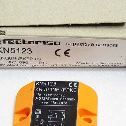 Ifm Electronic Efector150 Kapazitiver Sensor KNQ01NFKFPKG KN5123 / Neu OVP