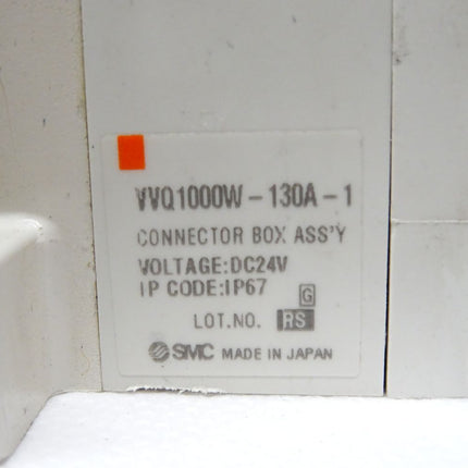 SMC VVQ1000W-130A-1 Connector Box