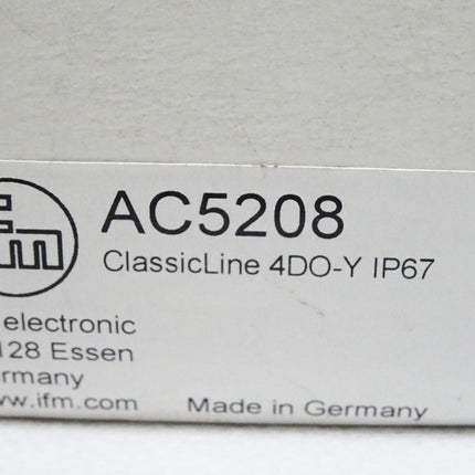 Ifm electronic AC5208 AS-Interface Modul ClassicLine  4DO-Y IP67 / Neu OVP