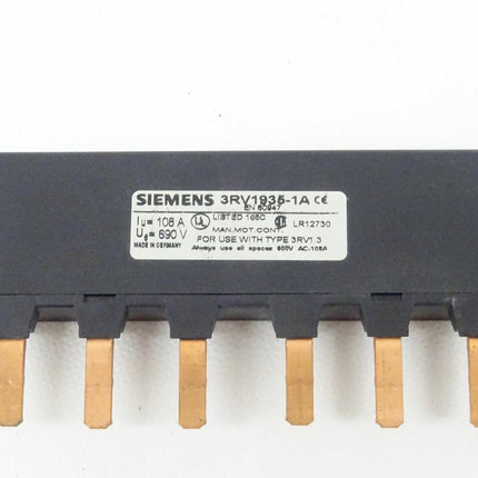 Siemens 3RV1935-1A 3-phasen Sammelschiene 3RV1 935-1A