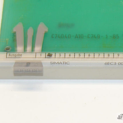 Siemens Simatic 6EC3000-0A / 6EC3 000-0A