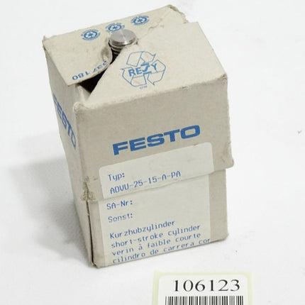 Festo 156610 ADVU-25-15-A-P-A Kompaktzylinder / Neu OVP