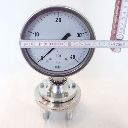 Wika Ettore Cella BN150 Manometer 0-40bar / Neu