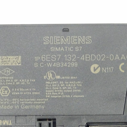 Siemens 6ES7193-4CA30-0AA0 + 6ES7132-4BD02-0AA0 Simatic S7