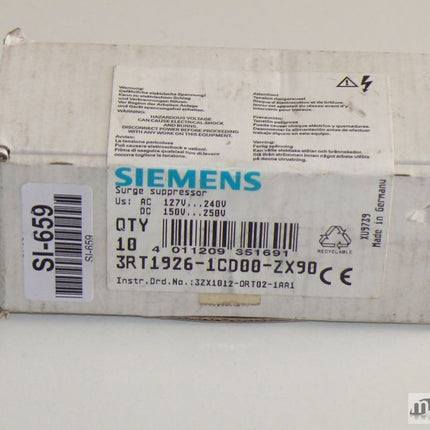 Siemens 3RT1926-1CD00-ZX90 Surge Suppressor 3RT1 926-1CD00-ZX90 NEU-OVP versiegelt