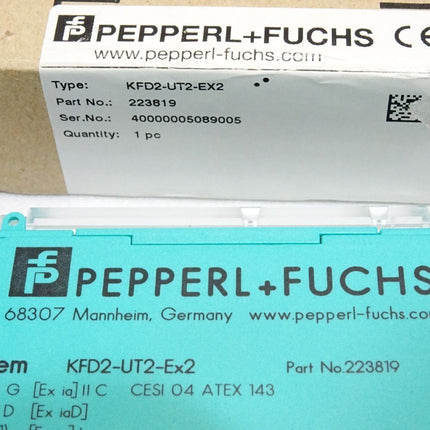 Pepperl+Fuchs Temperaturmessumformer 223819 KFD2-UT2-Ex2  / Neu OVP