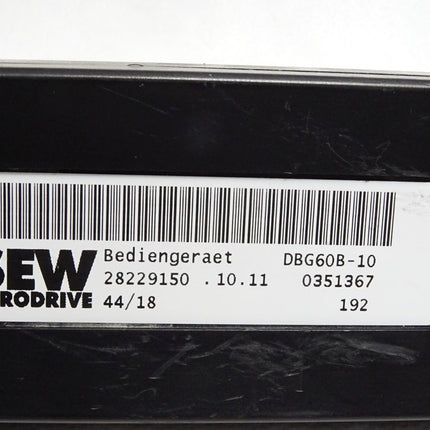 SEW Eurodrive Bediengerät DBG60B-10 28229150