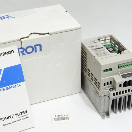 Omron 3G3EV-A2004-E Sysdrive 3GEV Inverter 0.4kW ohne Display / Neu OVP