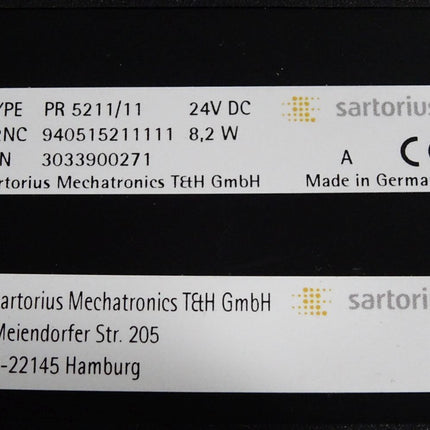 Sartorius PR5211/11 Wägetransmitter