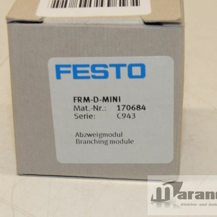 Neu-OVP Festo FRM-D-MINI 170684 C943 Abzweigmodul