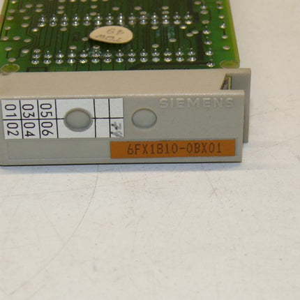 Siemens 6FX1810-0BX01 Simatic E-PROM 6FX1 810-0BX01