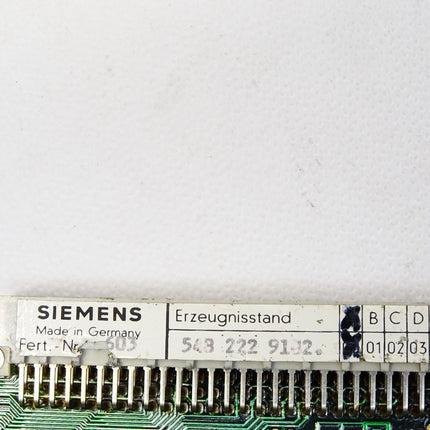 Siemens Sinumerik Kopplung 6FX1122-2AB01 5482229102.00 E:A