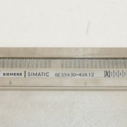 Siemens Simatic S5 / 6ES5430-4UA12 / 6ES5 430-4UA12 / E: 01