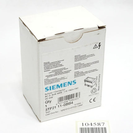 Siemens Schütz 3TF2111-0BB4 / Neu OVP