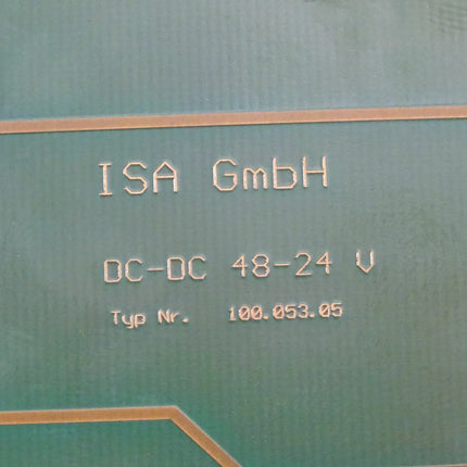 ISA GmbH DC-DC 48-24 V 100.053.05 4K2-906M23-0010-PH150S48-2