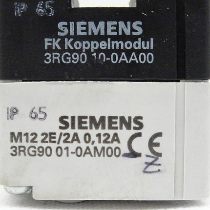 Siemens 3RG9001-0AM00 / 3RG90 01-0AM00 / 3RG9010-0AA0 / 3RG90 10-0AA0 Koppelmodul