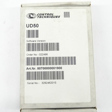 Control Techniques UD50 Unidrive Applications 282462 neu-OVP