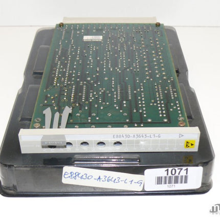 Siemens E88430-A3643-L1-G Simadyn E88430A3643L1G