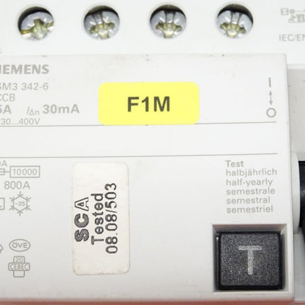 Siemens 5SM3342-6 25A