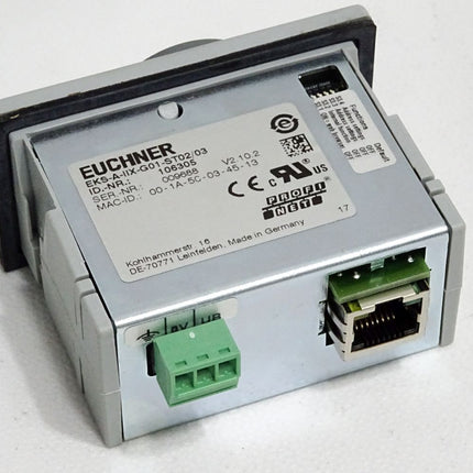 Euchner 106305 EKS-A-IIX-G01-ST02/03 Schlüsselaufnahme PROFINET / Neu OVP