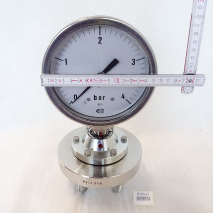 Wika Ettore Cella BN150 Manometer 0-4bar / Neu