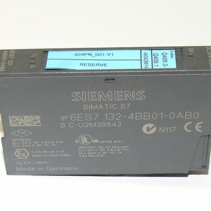 Siemens Simatic S7 6ES7132-4BB01-0AB0 / 6ES7 132-4BB01-0AB0