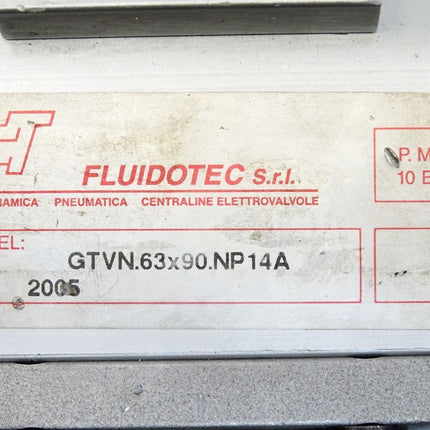 Fluidotec actuator GTVN.63x90.NP14A