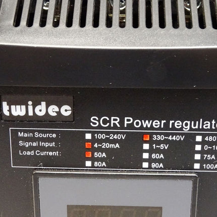 Twidec SCR Power regulator TS-4-4-050-PN 50A / Neu