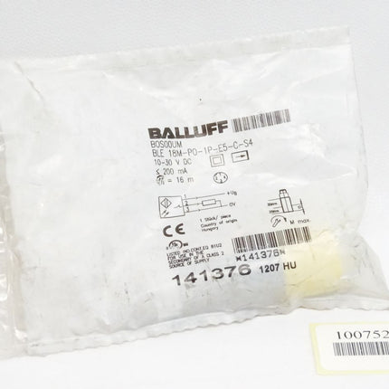 Balluff Sensor BOS00UM BLE 18M-PO-1P-E5-C-S4 18M-P0-1P-E5-C-S4 / Neu OVP