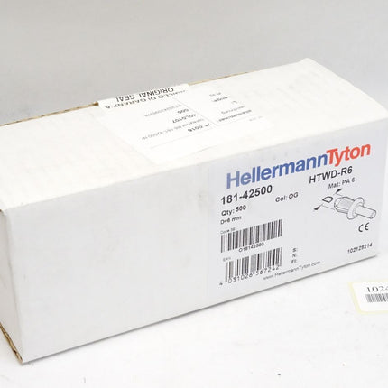 Hellermann Tyton 181-42500 HTWD-R6 / Inhalt : 500 Stück / Neu OVP