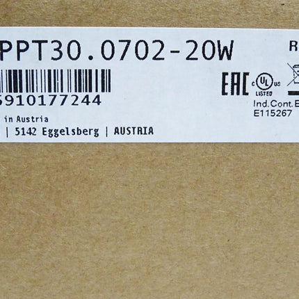 B&R 6PPT30.0702-20W Rev.G3 Power Panel T30 7"  / Neu OVP