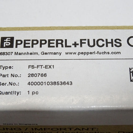 Pepperl+Fuchs Fieldbus Terminator 280766 FS-FT-Ex1 / Neu OVP