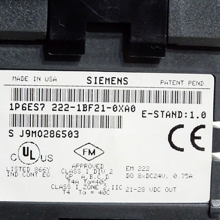 Siemens S7-200 Digital output EM222 6ES7222-1BF21-0XA0 6ES7 222-1BF21-0XA0