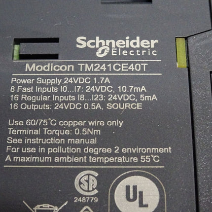 Schneider Electric Modicon TM241CE40T SPS-Steuerung