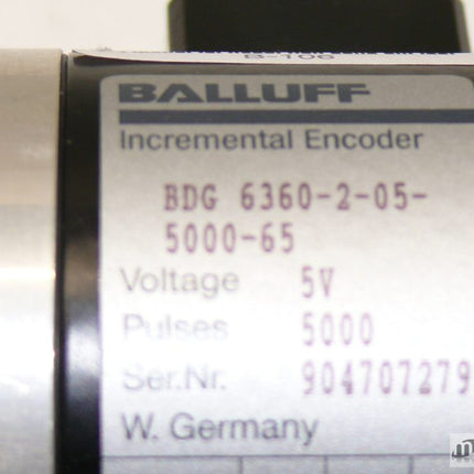 Balluff Typ: Impulsgeber BDG 6360-2-05-5000-65 5V / BDG6360-2-05-5000-65