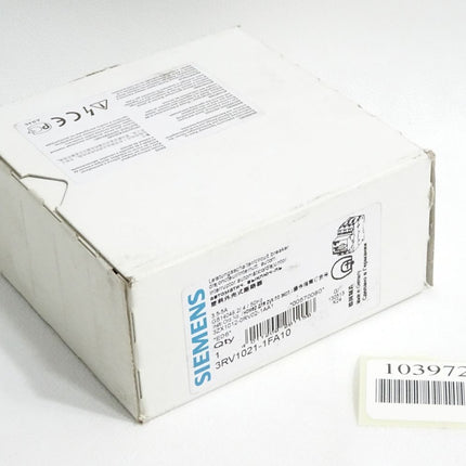 Siemens Leistungsschalter 3RV1021-1FA10 / Neu OVP