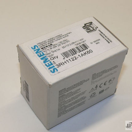 NEU-OVP Siemens 3RH1122-1AK60 Hilfsschütz 3RH1 122-1AK60